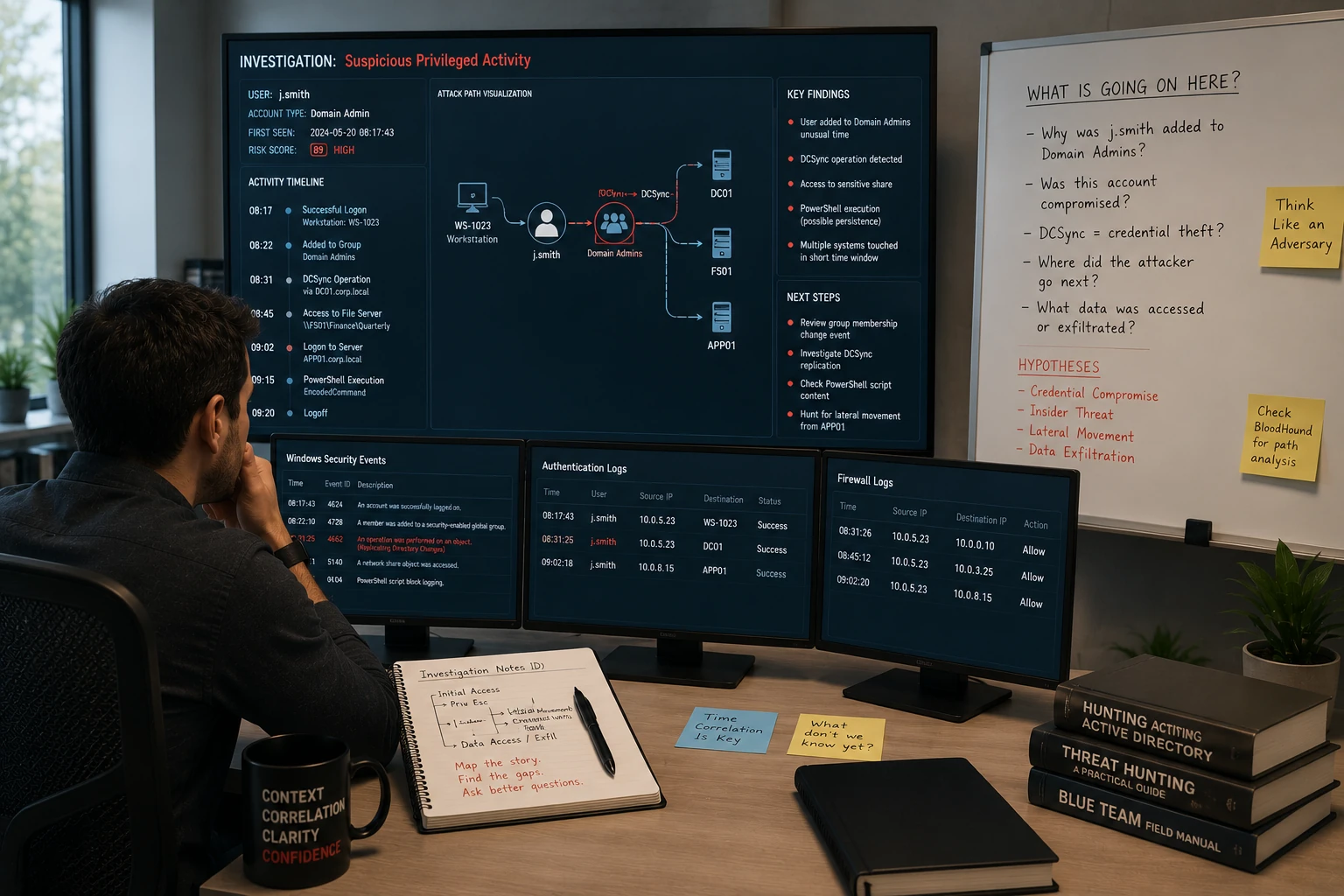 Threat Hunting Icon
